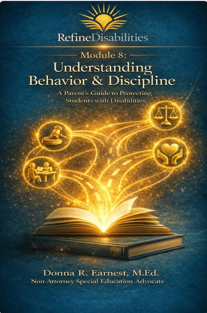 Our fiery golden pages glow & spew tongues of flame depicting the network of support for students with disabilities- home, school, the judicial system, and the soft hands of love.